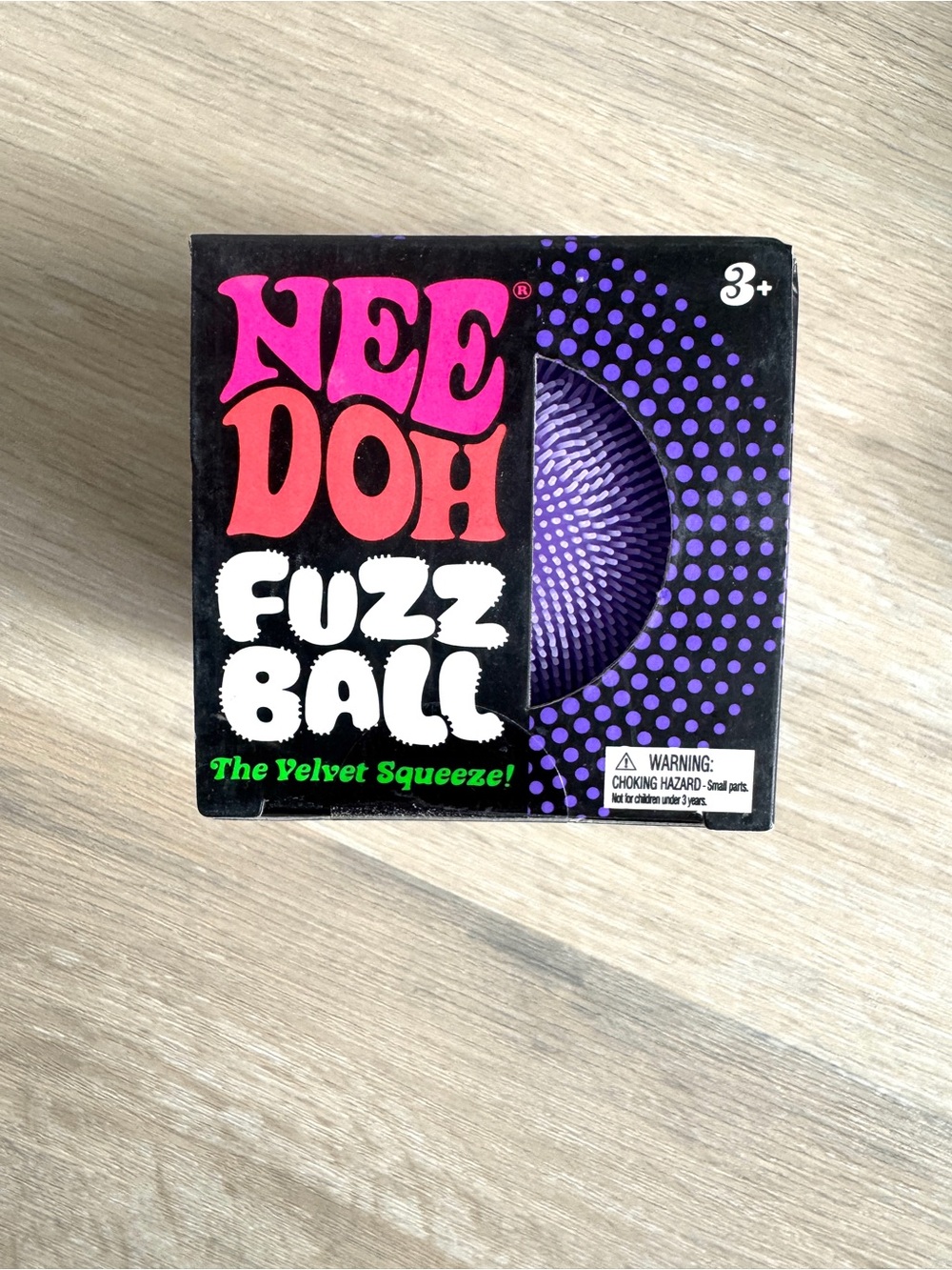 NEE DOH Fuzz Ball Purple